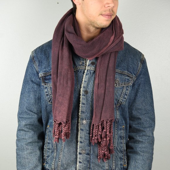 Maroon Scarf - Picture 1 of 2